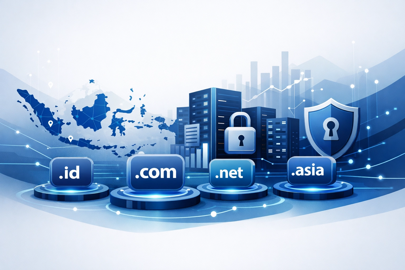 Carteras de dominios mult-TLD en Indonesia: resiliencia, rendimiento y seguridad para un mercado digital en expansión