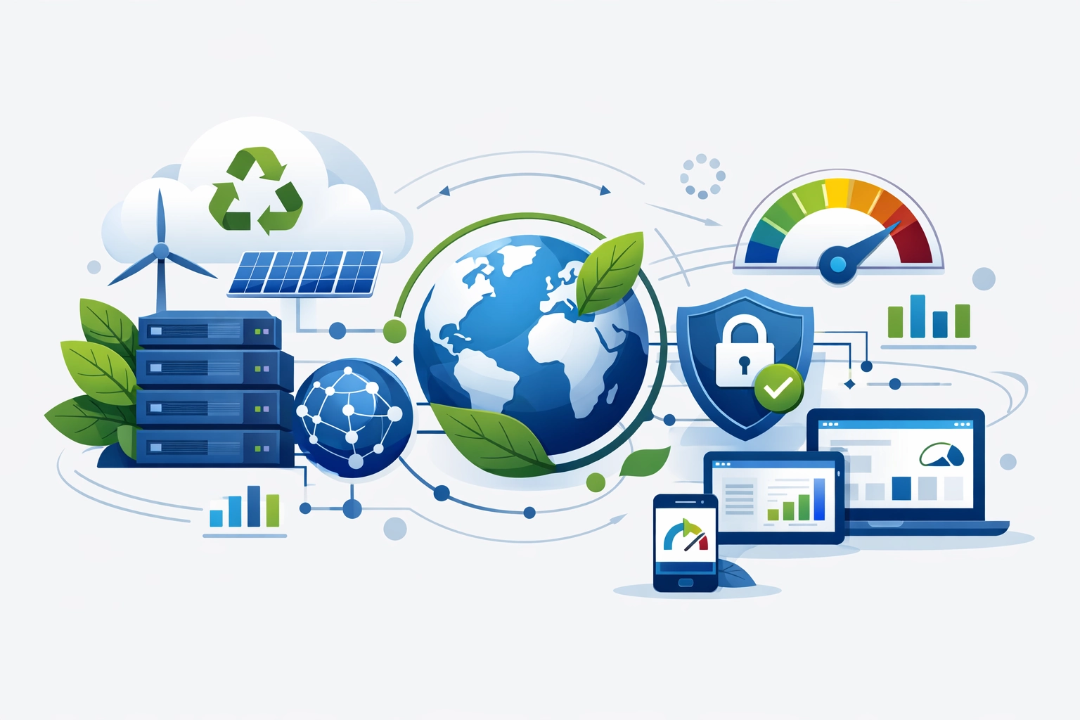 Carteras mult-TLD sostenibles: optimización de hosting, DNS y TLS para minimizar la huella ambiental sin sacrificar Core Web Vitals